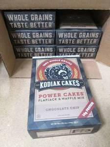 lot 528 image: Case of Kodiak Cake (Flapjack & Waffle Mix) Chocolate Chip