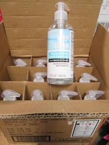 lot 529 image: 1212oz. Bottles of Scent Theory Moisturizing Hand Sanitizer