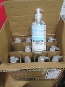 lot 531 image: 1212oz. Bottles of Scent Theory Moisturizing Hand Sanitizer
