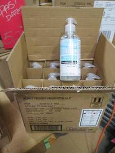 lot 532 image: 1212oz. Bottles of Scent Theory Moisturizing Hand Sanitizer