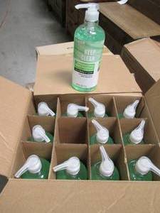 lot 538 image: 1234oz. Scent Theory Moisterizing Hand Sanitizer With Aloe