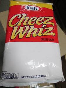 lot 543 image: (1) Kraft Cheez Whiz Cheese Sauce (6.5LBPackage)