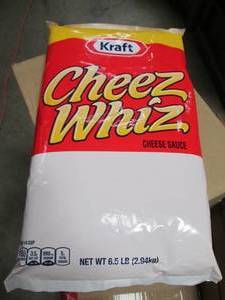 lot 544 image: (1) Kraft Cheez Whiz Cheese Sauce (6.5LBPackage)