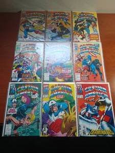17 Captain America Comics - #409-425