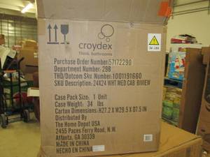 lot 7 image: croydex 24x24 medicine cabinet ...