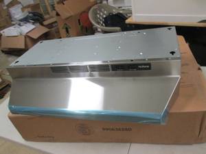 lot 15 image: nutone 30 inch range hood stainless...