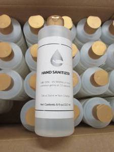 lot 33 image: case of hand sanitizer 248 oz bott...