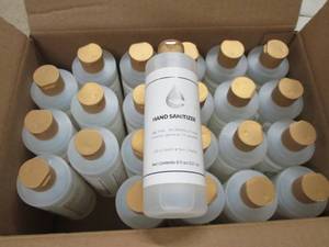 lot 35 image: case of hand sanitizer 248 oz bott...