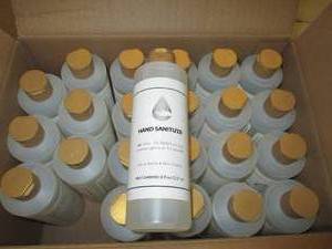 lot 36 image: case of hand sanitizer 248 oz bott...