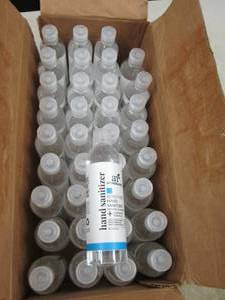 lot 38 image: hand sanitizer 368floz bottles ...