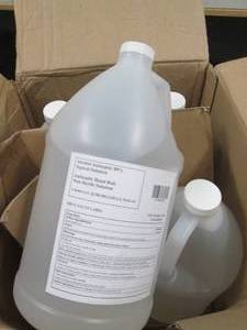 lot 39 image: case of 41 gallon jugs of alcohol ...