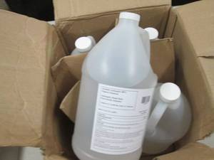lot 40 image: case of 41 gallon jugs of alcohol ...