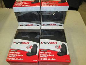 lot 52 image: autocraft sleek ergo seat covers 4 ...