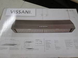 lot 98 image: vissani 30 inch under cabinett rang...