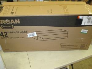 lot 101 image: broan 42 inch range hood white ...