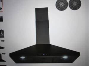 lot 106 image: 36 in. Convertible Black Painted St...