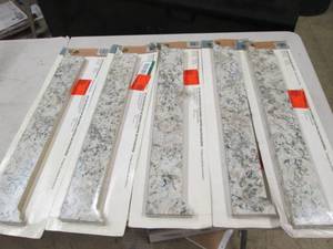 lot 118 image: 5 hampton bay contour endsplash kit...