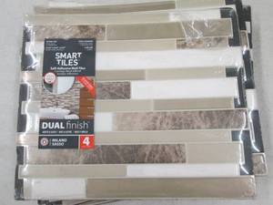 lot 122 image: 9 smart tiles dual fininish self ad...