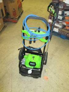 lot 125 image: greenworks elite electric preassure...