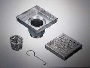 lot 163 image: Designline 4 in. x 4 in. Stainless ...