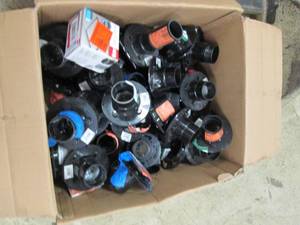 lot 166 image: box of drains ...