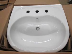 lot 189 image: Supreme 23 in. Wall-Mount Bathroom ...