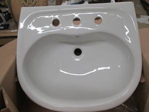 lot 190 image: Supreme 23 in. Wall-Mount Bathroom ...