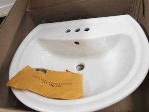 lot 197 image: cadet sink for pedestal just sink n...
