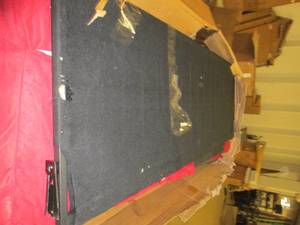 lot 212 image: red couch ...