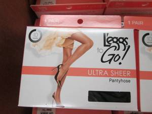 lot 233 image: case of 36 leggs to go ultra sheer ...