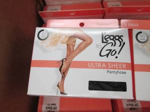 lot 234 image: case of 36 leggs to go ultra sheer ...
