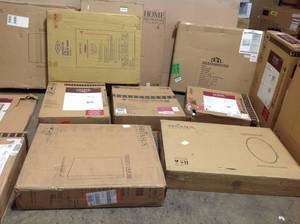 Lot of Assorted Mirrors Various Shapes and Sizes Customer Returns See Pictures