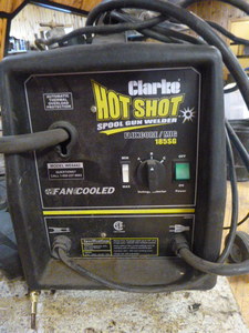 lot 26 image: Clarke Hot Shot Spools Gun Welder