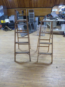 lot 65 image: 2 Werner Wooden Ladders