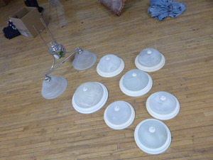 lot 101 image: Set of Ceiling Lights