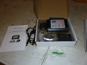 lot 129 image: Intelligent 2-in1 Dog Training and Outdoor Wireless Fence System