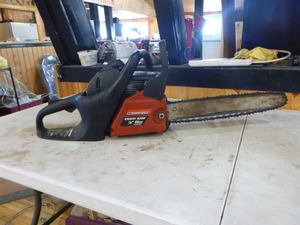 lot 136 image: Troy-Bilt Chain Saw