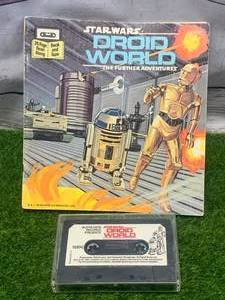 lot 7 image: 1983 Star Wars Droid World with Rare Cassette Tape
