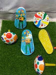 lot 8 image: Lot of Six Antique Noisemakers