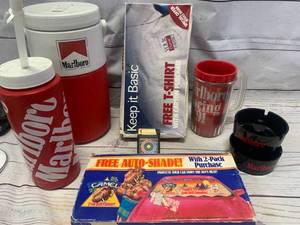 lot 17 image: Huge Lot of 1980s & 90s Tobacco Advertising Items