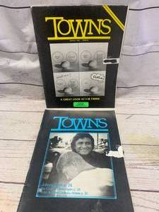 lot 55 image: 1980 & 1981 Towns Magazine (Great Local Ads)