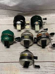 lot 58 image: Lot of Six Zebco Fishing Reels
