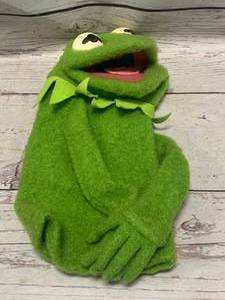 lot 71 image: 1978 Kermit The Frog Hand Puppet (Sold $95 On Ebay)