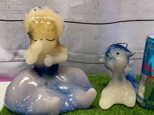 lot 85 image: Vintage Little Bo Peep & Sheep Candles