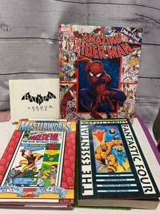 lot 97 image: Lot of Four Superhero Books