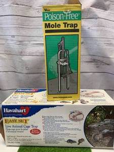 lot 101 image: Animal Live Trap & Moletrap
