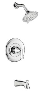 lot 253 image: American Standard Chatfield Single-Handle 3-Spray Tub and Shower Faucet with 1.8 GPM in Chrome 7413508.002