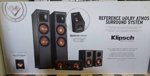 lot 205 image: Klipsch Reference Dolby Atmos 5.0.2 Surround System