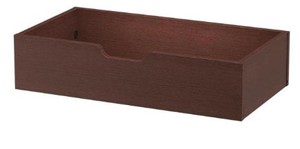 lot 277 image: Modifi A4 30 in. x 6 in. Closet Rollout Tray Drawer in Mocha - ROT3015-MG - 3 Pack