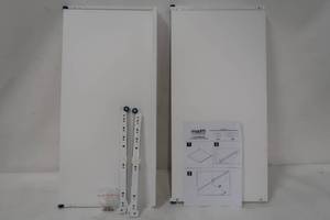 lot 279 image: Modifi A6 30 in. x 3 in. Rollout Shelves Drawer with Fence in Polar White (2-Pack) ASSH3015-PW - 3 Boxes
